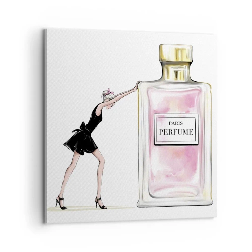 Quadro su tela - Stampe su Tela - L'essenza della femminilità - 60x60 cm