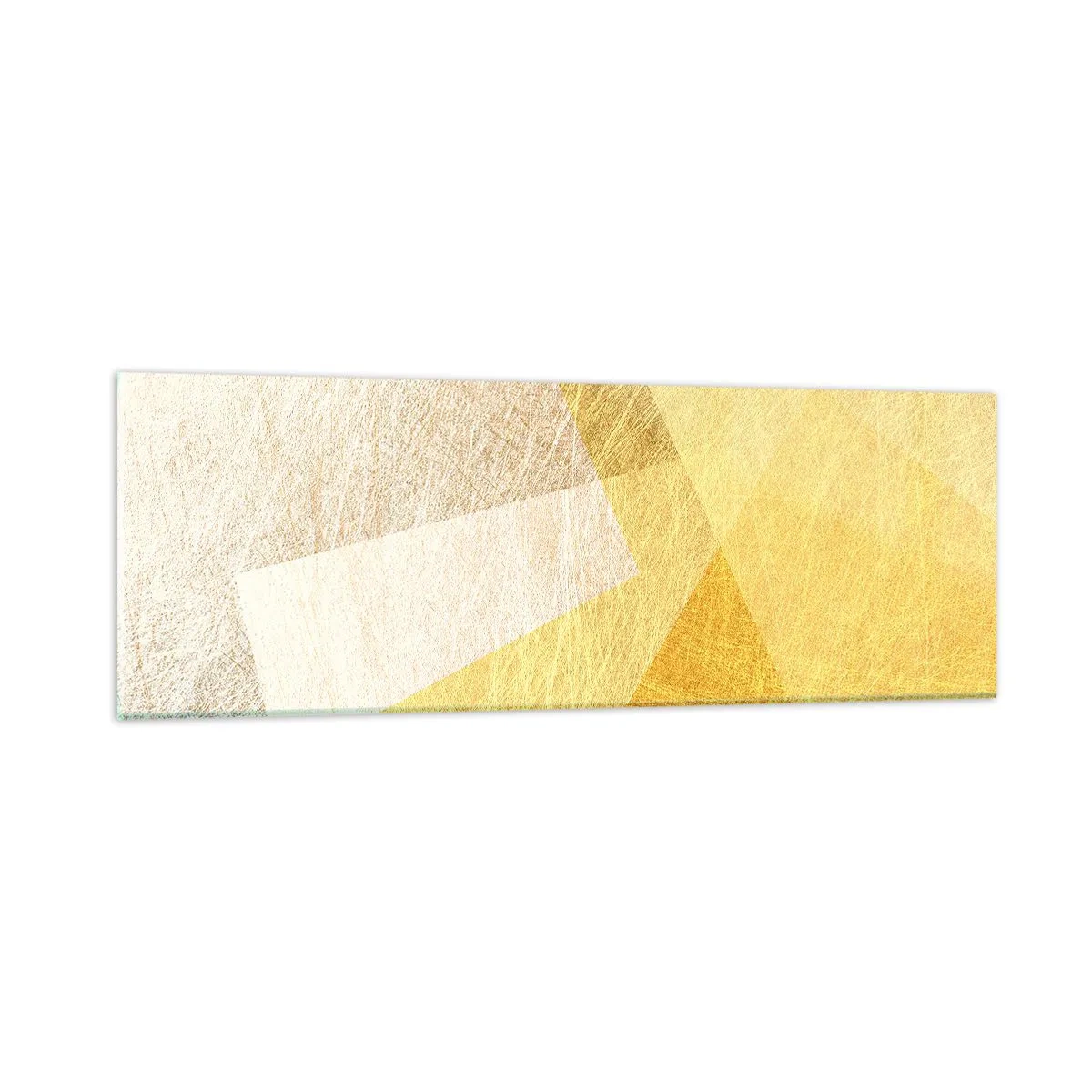 Quadro su vetro - La pace della geometria - 90x30 cm