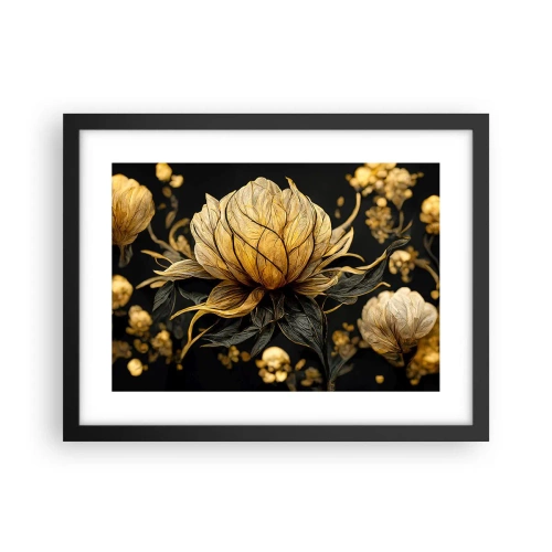 Poster in cornice nera - Delicata fragilità - 40x30 cm