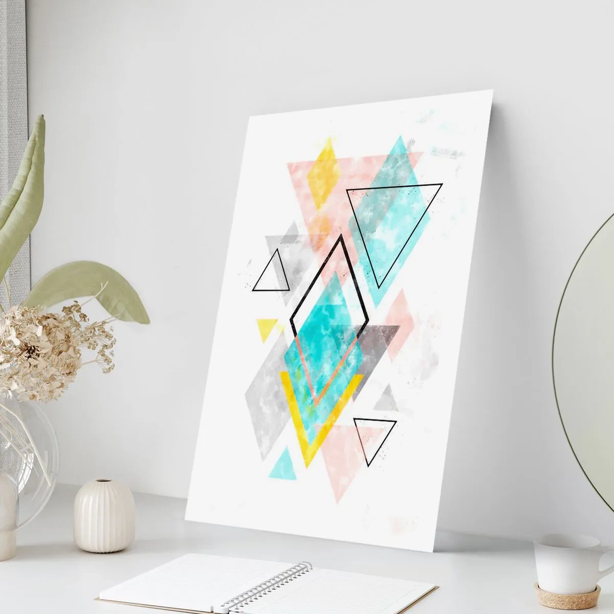 Poster - Gioco geometrico - 61x91 cm