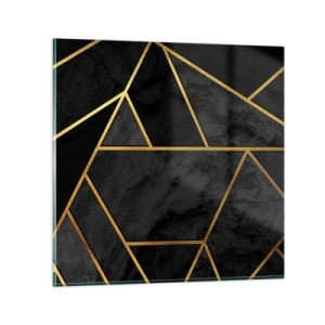 Quadro su vetro - Oscurità e luce - 50x50 cm