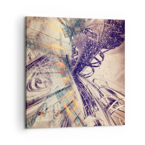 Quadro su tela - Stampe su Tela - A gran velocità - 60x60 cm