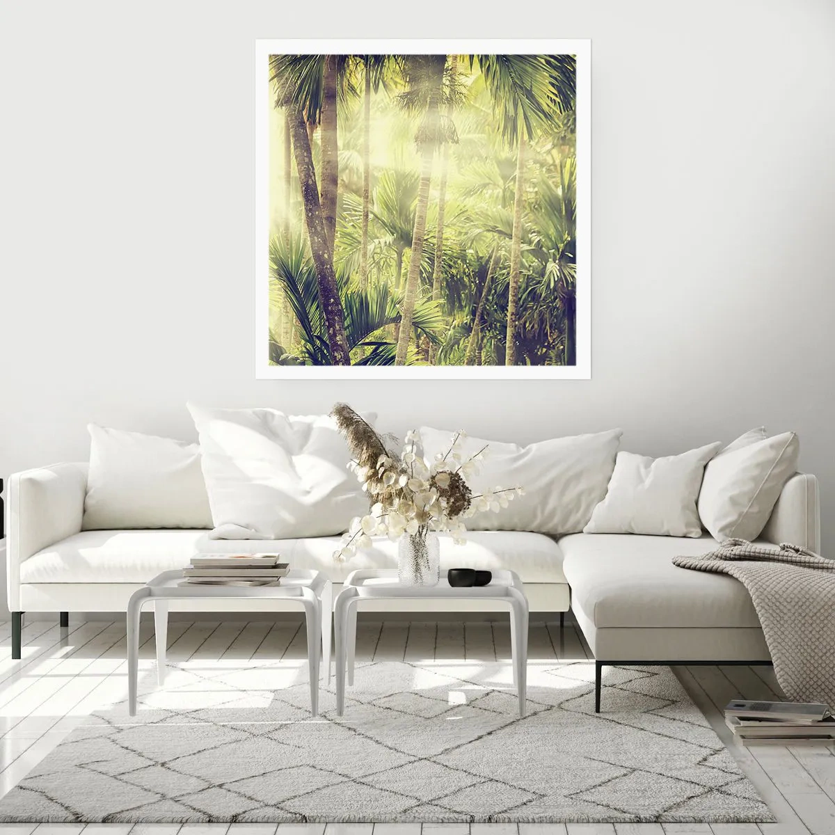 Poster - Nell'afa verde - 40x40 cm