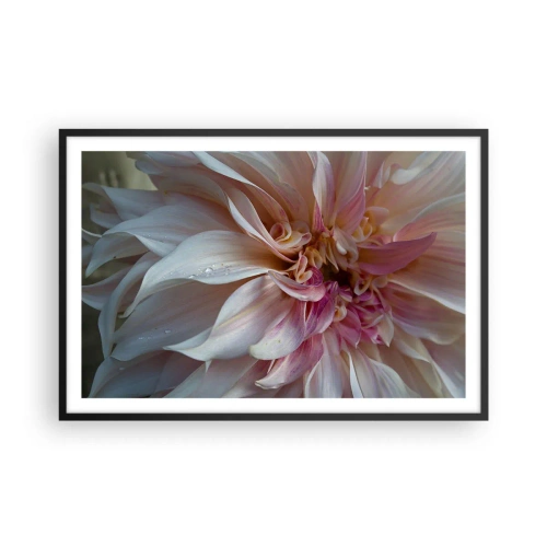 Poster in cornice nera - Freschezza in fiore - 91x61 cm