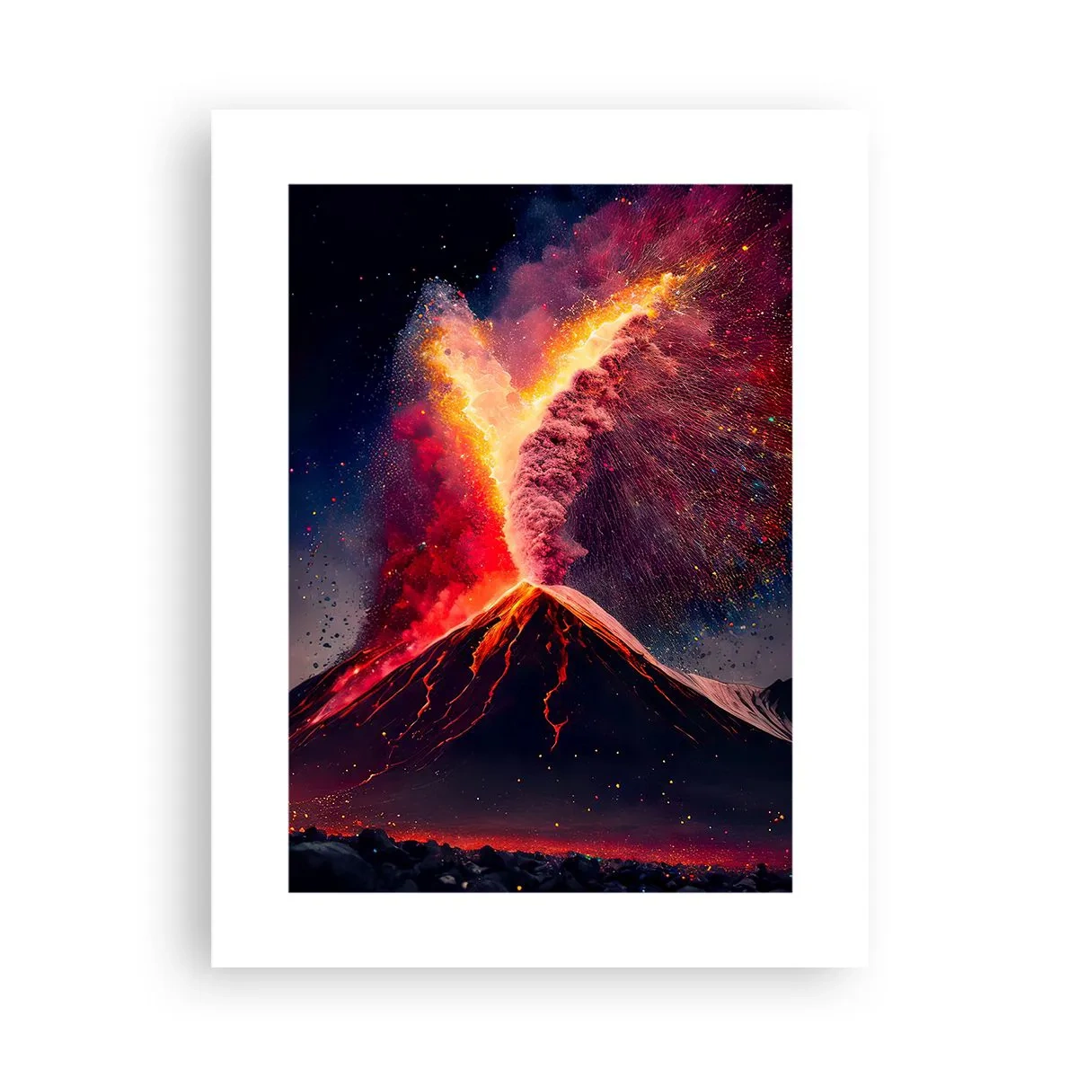 Poster - Bellezza e minaccia - 30x40 cm