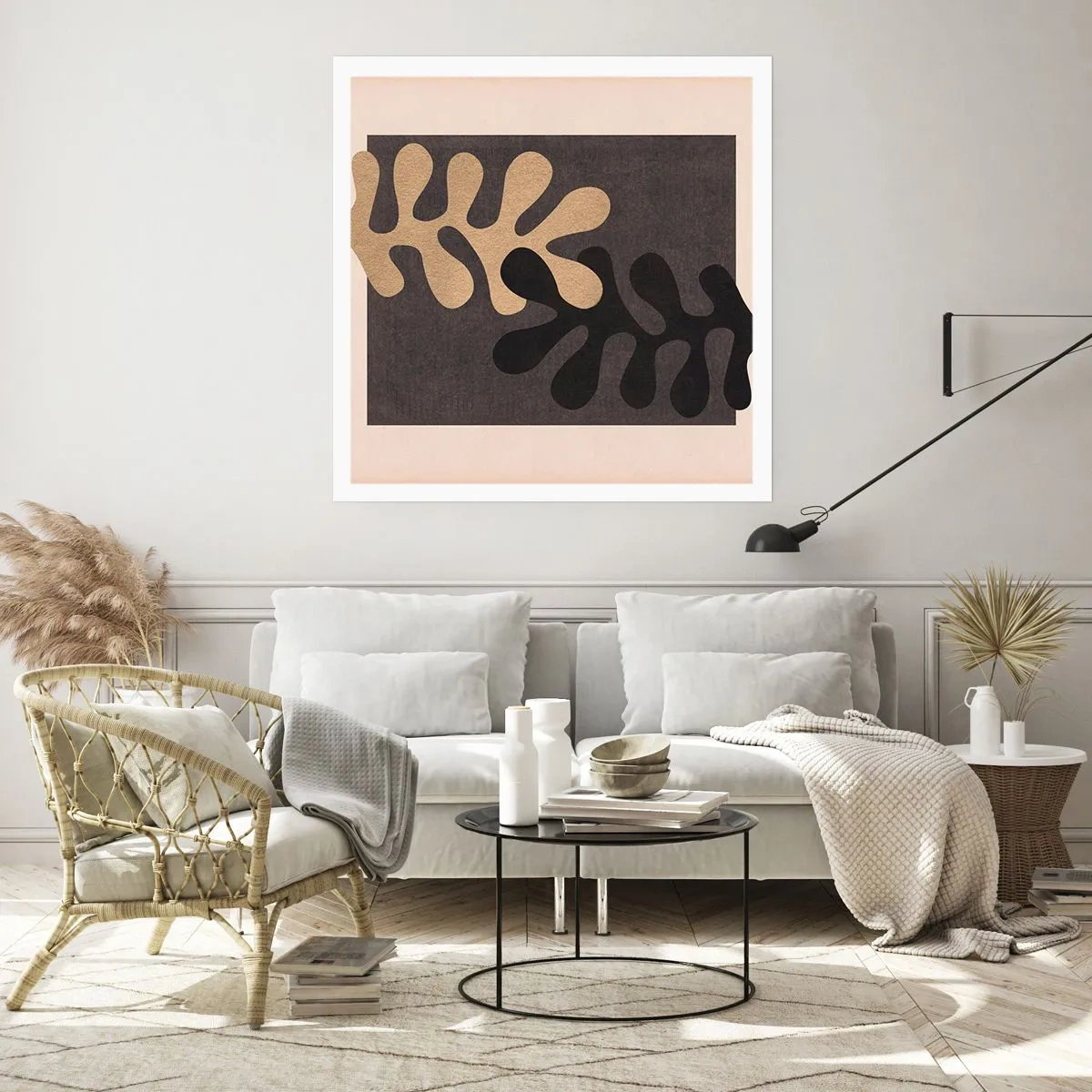 Poster - Assenza e completamento - 50x50 cm