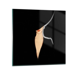 Quadro su vetro - Eleganza e stile - 70x70 cm