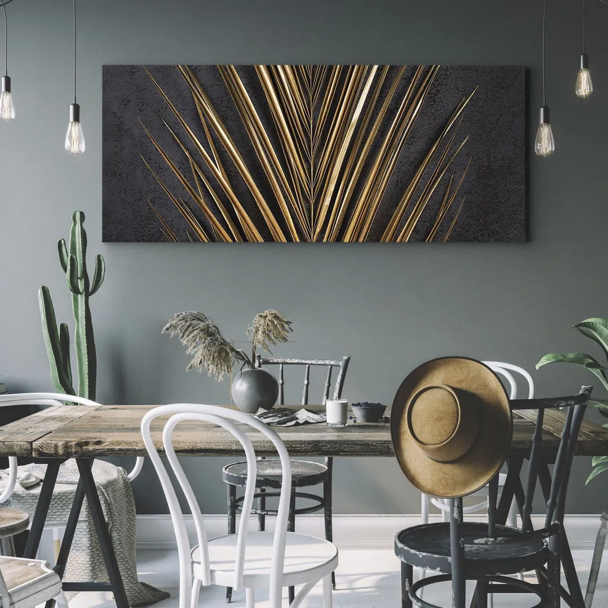 Quadro su tela - Stampe su Tela - L'oro dei tropici - 100x40 cm