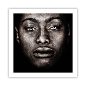 Poster - Un'unica lacrima - 50x50 cm