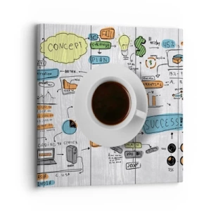 Quadro su tela - Stampe su Tela - Un momento di pausa - 30x30 cm