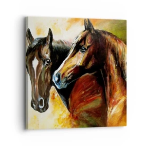 Quadro su tela - Stampe su Tela - Due volte più grazia - 30x30 cm