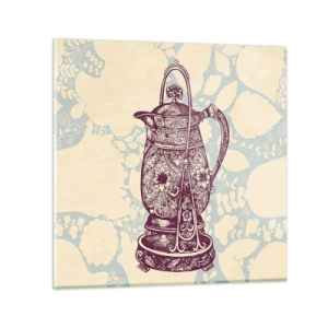 Quadro su vetro - La bellezza del quotidiano - 50x50 cm