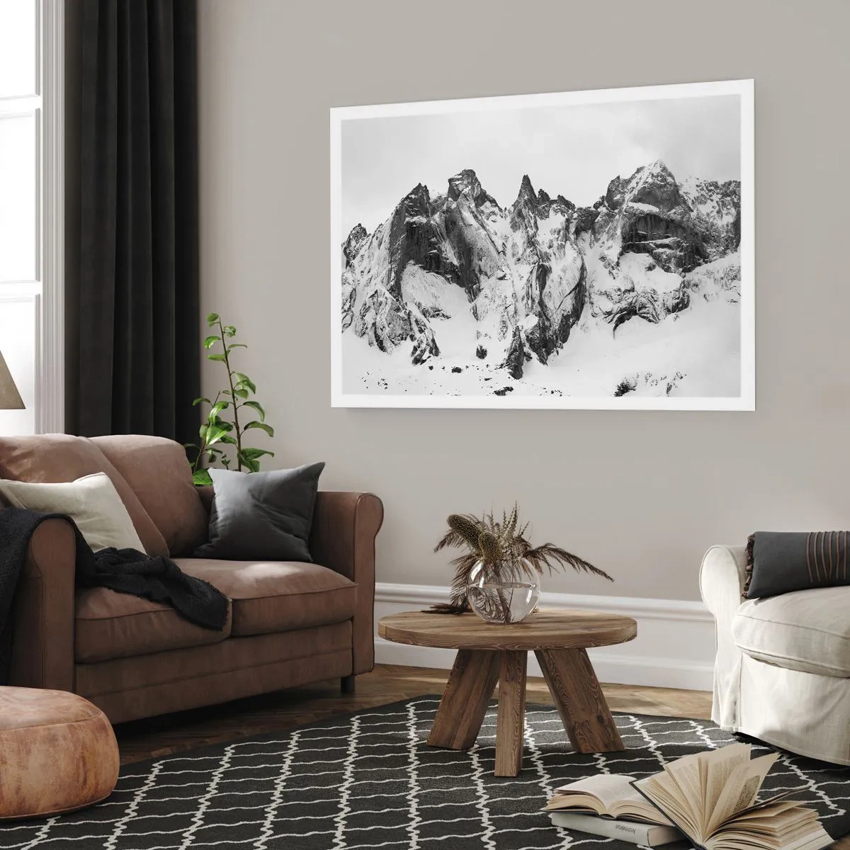 Poster - Cresta minacciosa di granito - 91x61 cm