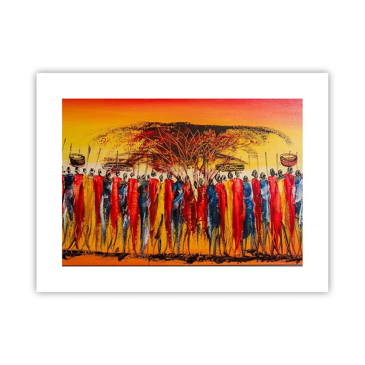 Poster - Al suono dei tam tam - 40x30 cm