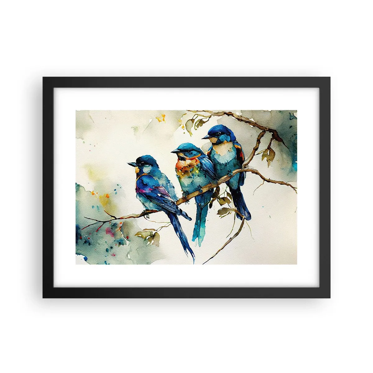 Poster in cornice nera - Si è offeso? - 40x30 cm