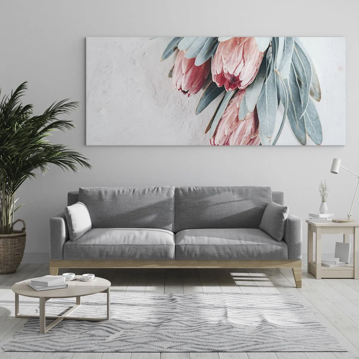 Quadro su vetro - Imbarazzati per la propria bellezza - 100x40 cm