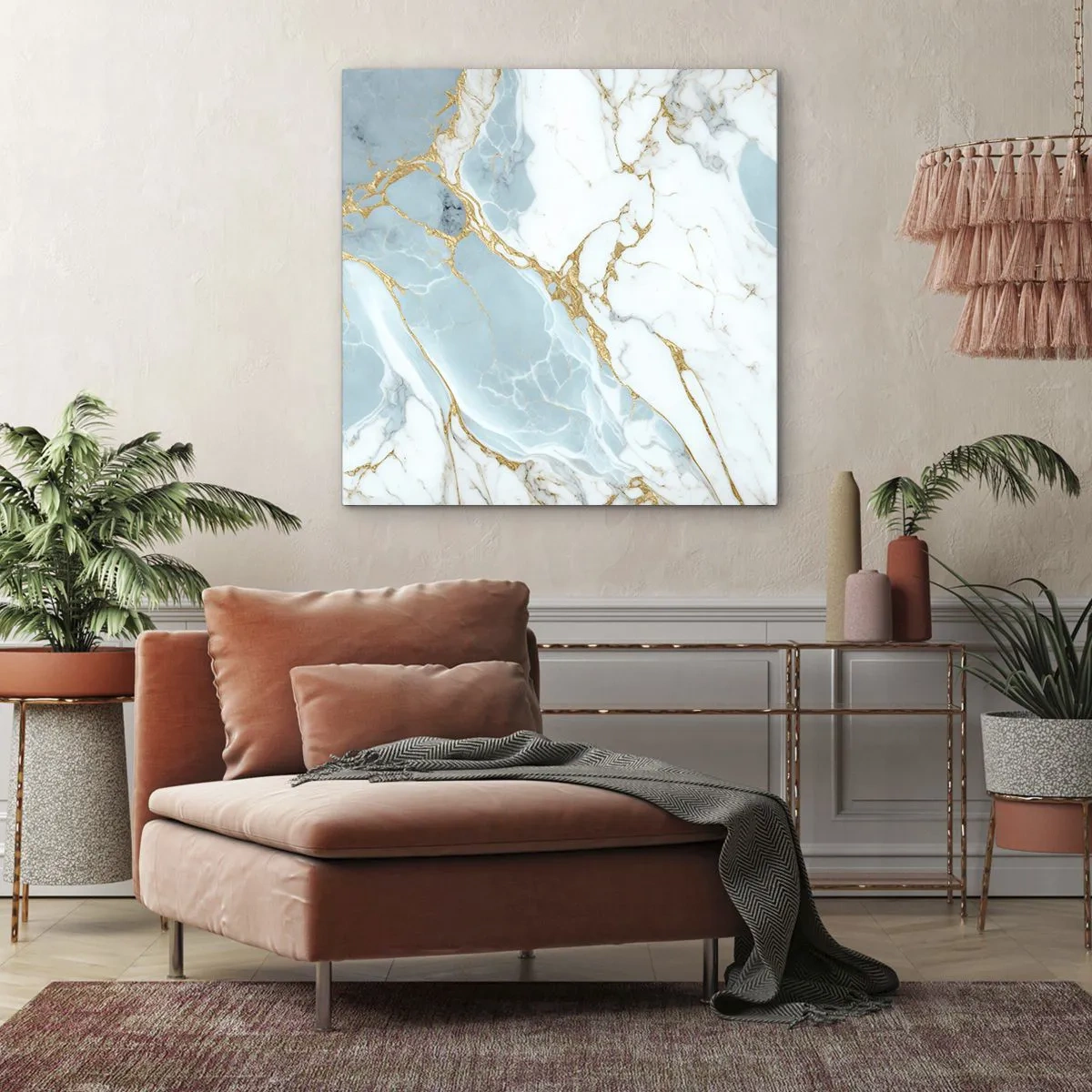 Quadro su tela - Stampe su Tela - La ricchezza della pietra - 50x50 cm