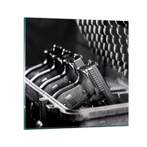 Quadro su vetro - Sport maschile - 50x50 cm