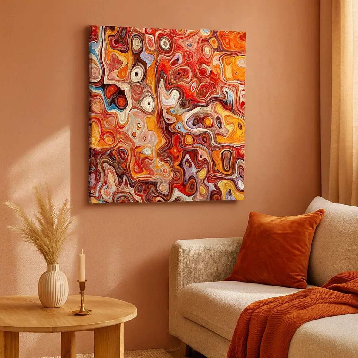 Quadro su tela - Stampe su Tela - Come se le noci si sciogliessero nel miele - 30x30 cm