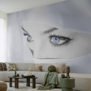 Fotomurali Standard Eco - Direttamente dalle mille e una notte - Donna, Occhi, Cultura - 300x210 cm