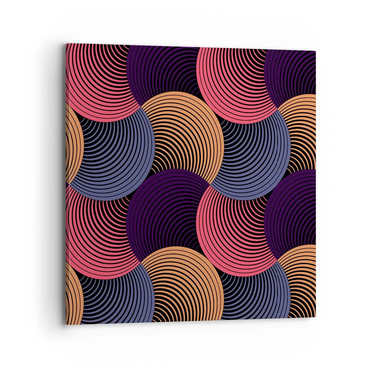 Quadro su tela - Stampe su Tela - Al ritmo delle sfere - 70x70 cm