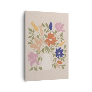 Quadro su tela - Stampe su Tela - Bouquet delicato - 70x100 cm