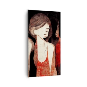 Quadro su tela - Stampe su Tela - Madonne nell'oscurità - 65x120 cm