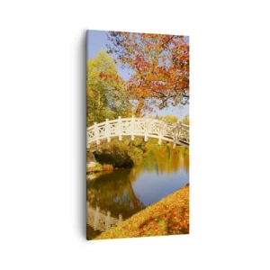 Quadro su tela - Stampe su Tela - Sul bianco ponticello dei sospiri - 55x100 cm