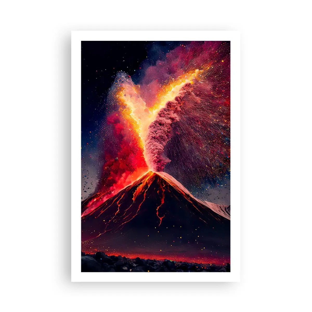 Poster - Bellezza e minaccia - 61x91 cm