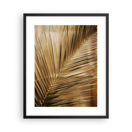 Poster in cornice nera - Colonnato naturale - 40x50 cm