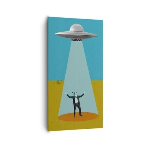 Quadro su tela - Stampe su Tela - Incontro ravvicinato - 65x120 cm