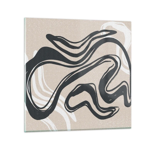 Quadro su vetro - Espressione moltiplicata - 40x40 cm