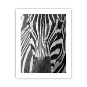 Poster - Il mondo è in bianco e nero - 40x50 cm