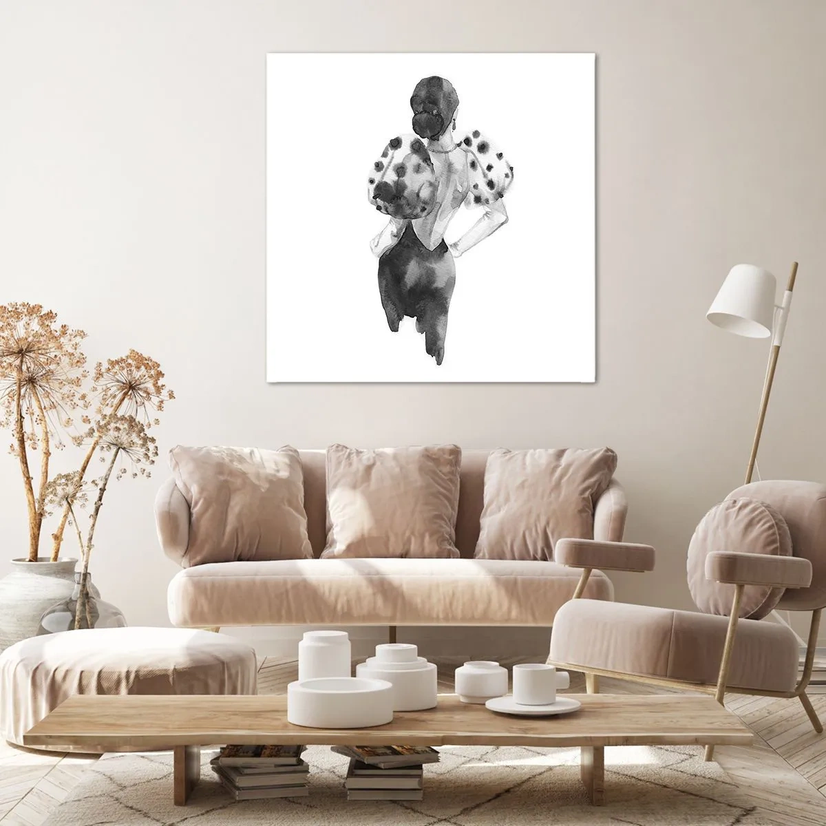 Quadro su tela - Stampe su Tela - è passata accanto - 50x50 cm