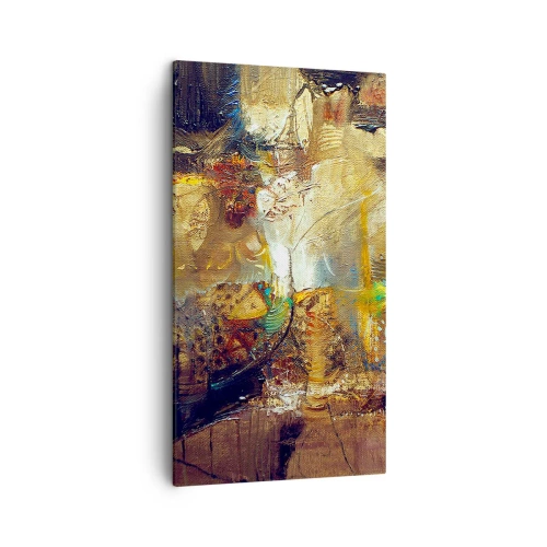 Quadro su tela - Stampe su Tela - Freddo, più caldo, bollente - 45x80 cm