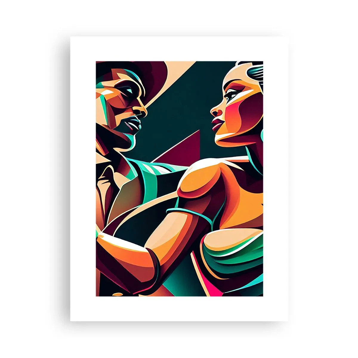 Poster - Al ritmo del cuore - 30x40 cm