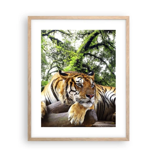 Poster in cornice rovere chiaro - Con espressioni di stima - 40x50 cm