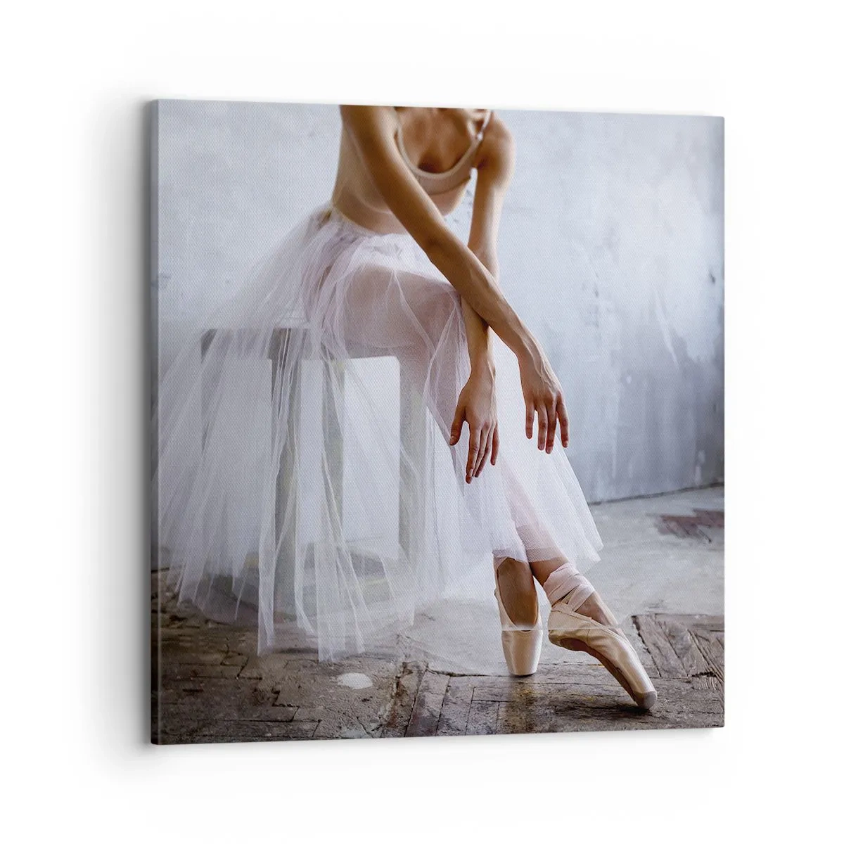 Quadro su tela - Stampe su Tela - Prima che si accendano le luci del palco - 70x70 cm