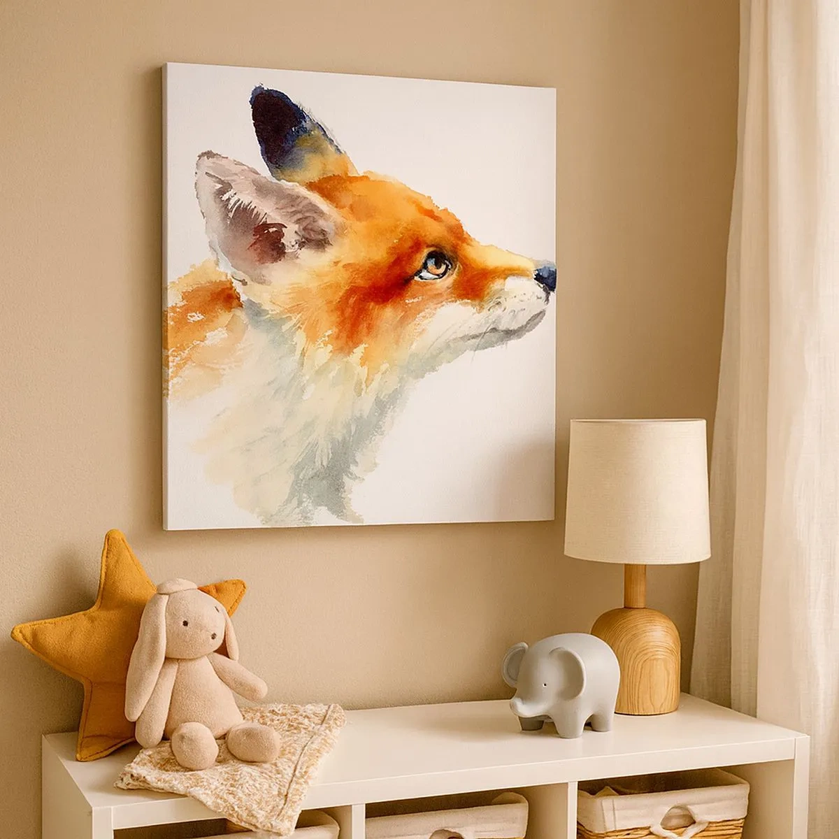 Quadro su tela - Stampe su Tela - La prudenza non è mai troppa - 30x30 cm