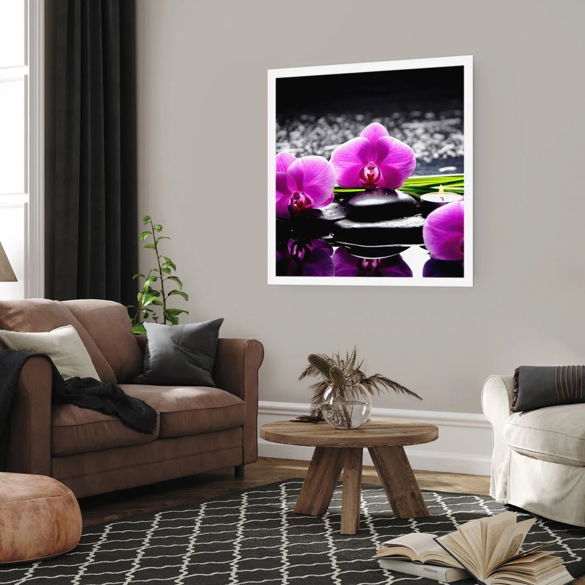 Poster - Annegare nel silenzio e nella pace - 40x40 cm