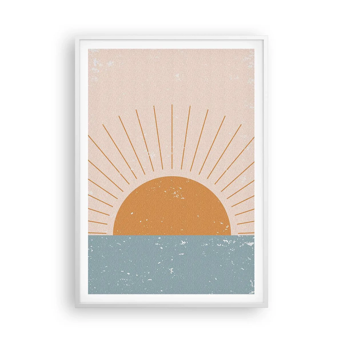 Poster in cornice bianca - Miracolo quotidiano - 70x100 cm