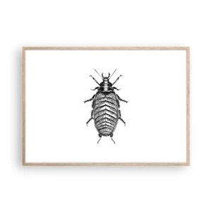 Poster in cornice rovere chiaro - Che esemplare! - 100x70 cm