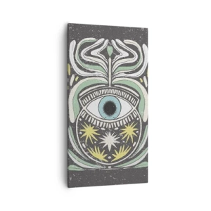 Quadro su tela - Stampe su Tela - Rituali tribali - 55x100 cm