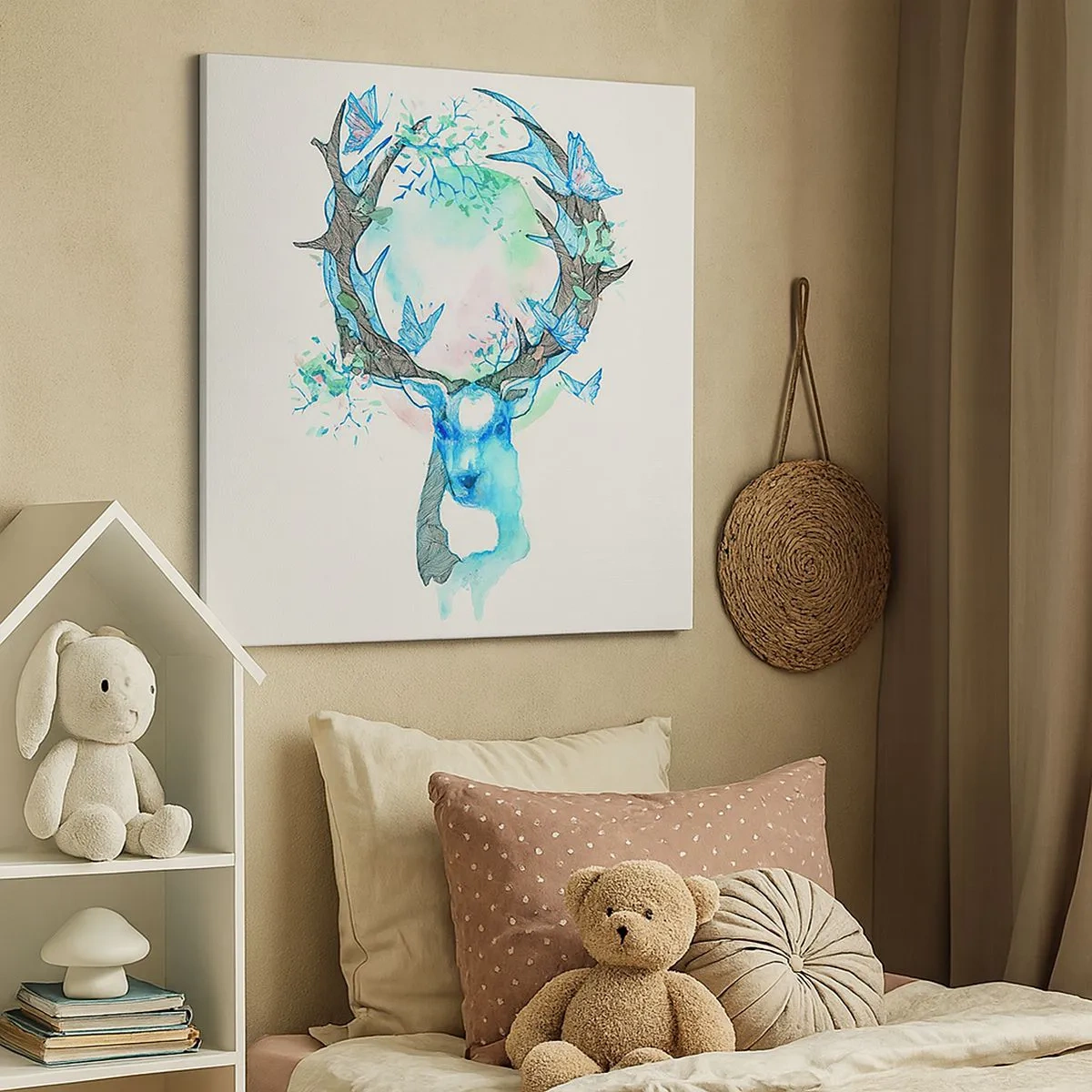 Quadro su tela - Stampe su Tela - La forza e la delicatezza della natura - 30x30 cm