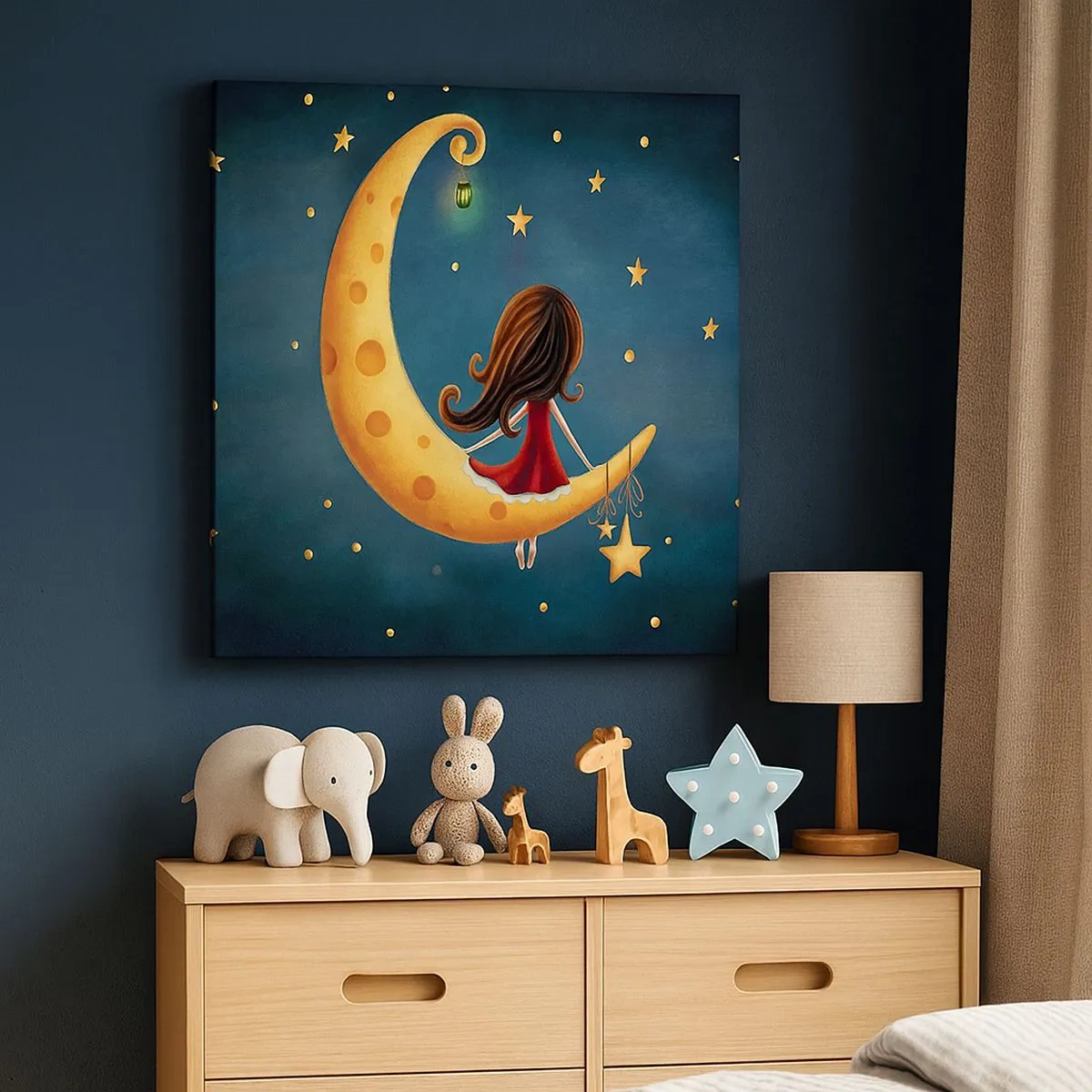 Quadro su tela - Stampe su Tela - Una volta... - 30x30 cm