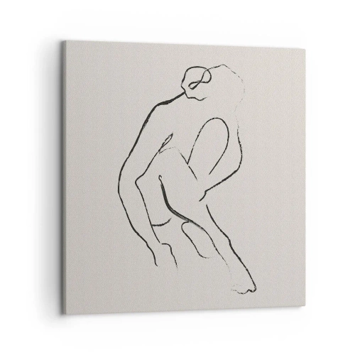Quadro su tela - Stampe su Tela - Schizzo intimo - 50x50 cm