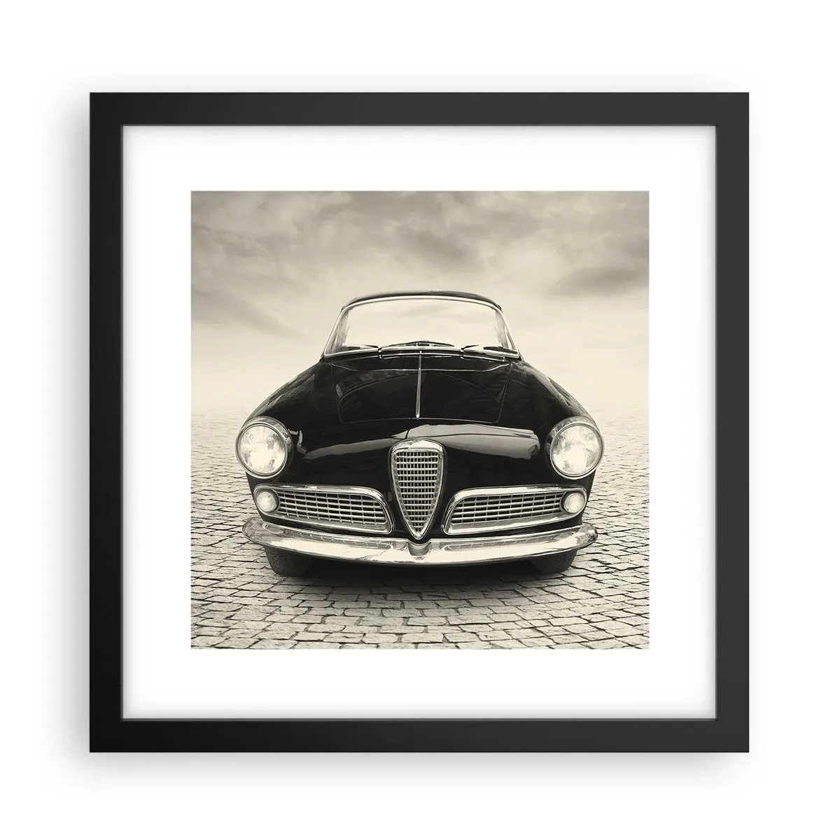 Poster in cornice nera - Come non amarmi? - 30x30 cm