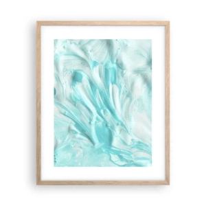 Poster in cornice rovere chiaro - Insieme per sempre - 40x50 cm