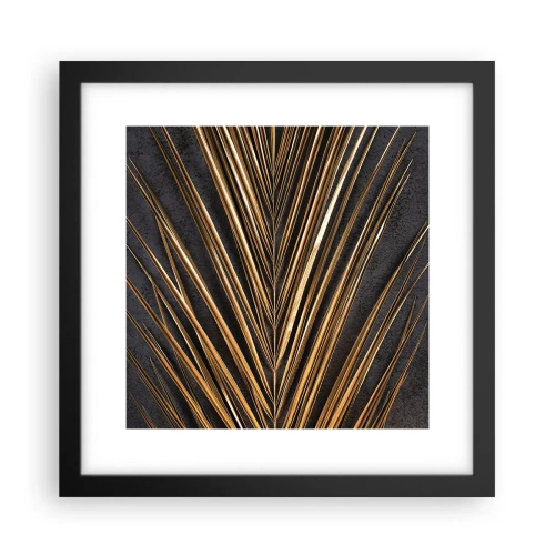 Poster in cornice nera - L'oro dei tropici - 30x30 cm