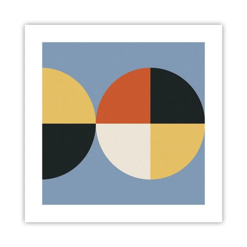 Poster - Guarda e conta - 40x40 cm